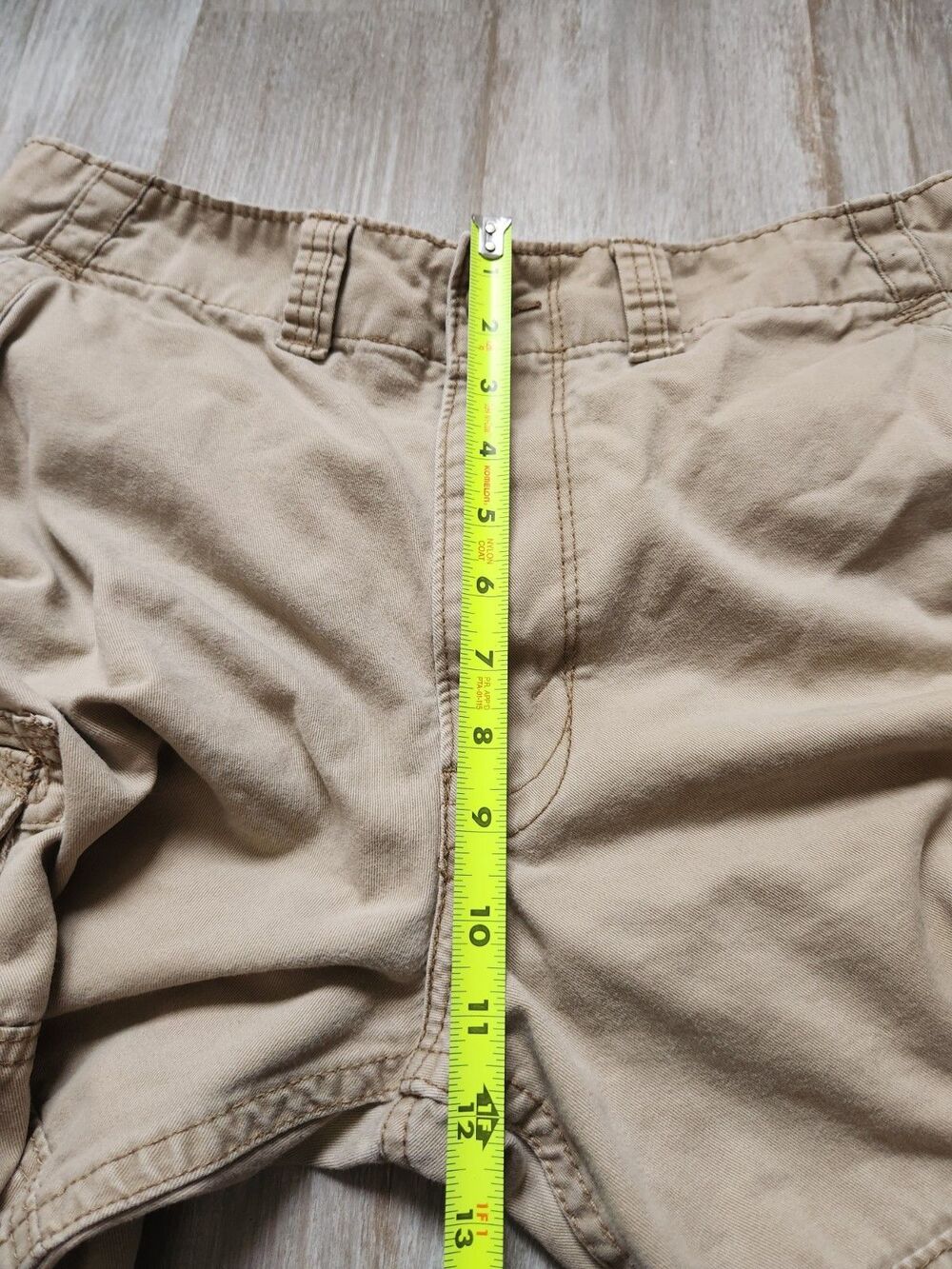 Levi Strauss & Co. Signature Authentics Cargo Shorts Men’s 34 Beige Tan Utility - Picture 6 of 8
